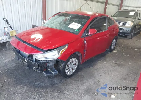 2021 Hyundai Accent Se z USA, uszkodzony, nr VIN 3KPC24A65ME128698